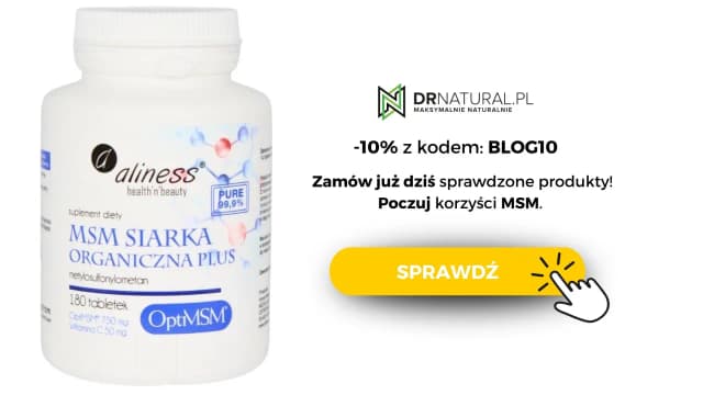 Suplement MSM co to jest i jak może poprawić zdrowie stawów